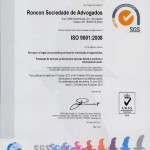 Certificado ISO 9001